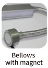 Bellows 
with magnet